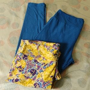 Bundle 2 Lularoe tall & curvy leggings